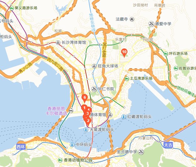 香港海港城在哪里，有什么地铁可以到