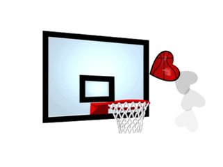 看图猜成语游戏里面有一颗心型的篮球投篮球