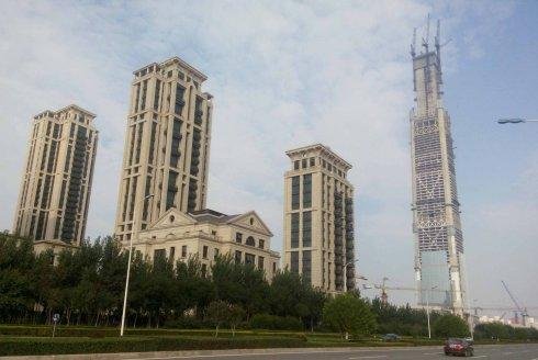 中国最高烂尾楼有多少米?投资了多少钱?