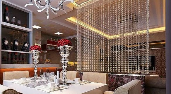 在餐厅和客厅之间，该如何做出隔断？