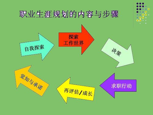 系统生涯规划法的几个步骤是什么