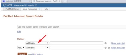 简述pubmed数据库中高级检索的步骤及方法
