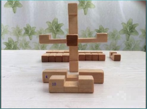 孔明锁15跟图解大全