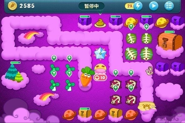 保卫萝卜挑战第17关怎么过