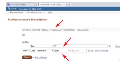简述pubmed数据库中高级检索的步骤及方法