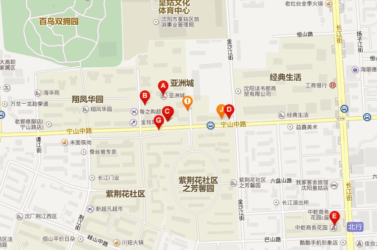 沈阳北行亚洲城B座在哪