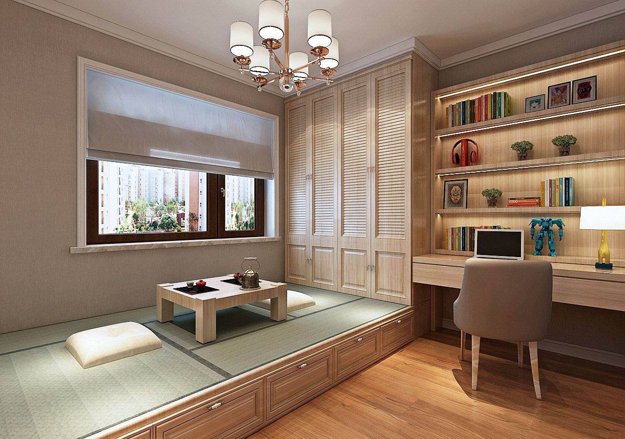 有两个卧室或者是一些书房小的房间，设计师为何都会建议用小房间做榻榻米？