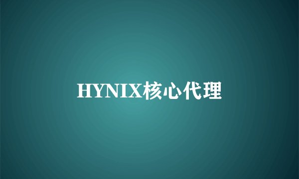 HYNIX核心代理