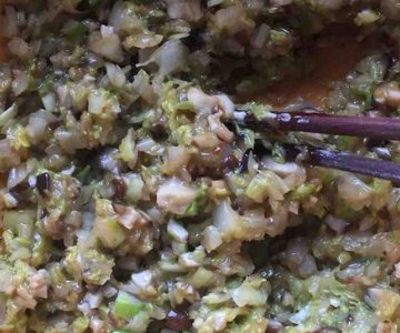 白菜素馅的饺子怎么做