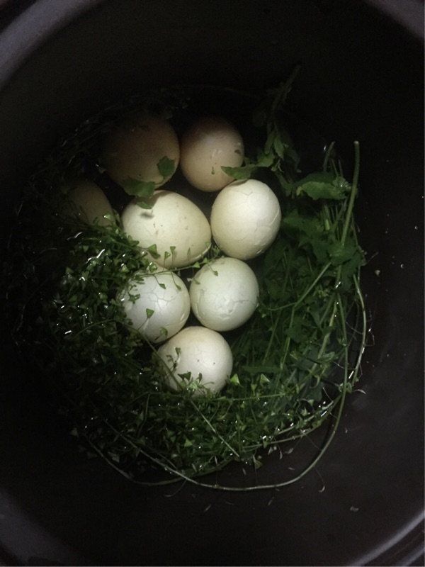 地米菜煮鸡蛋怎么做好吃