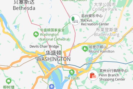 华盛顿在美国哪个州?