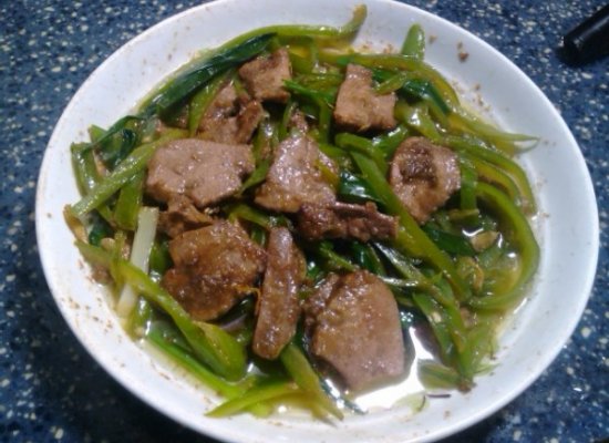 猪肝可以和青椒一起炒吗？