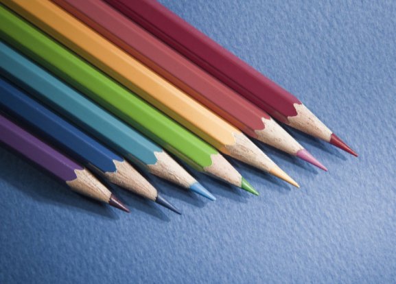 彩笔  用英语怎么说？