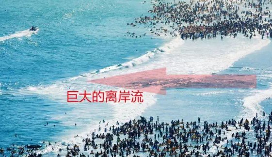 在海边如何辨识离岸流?