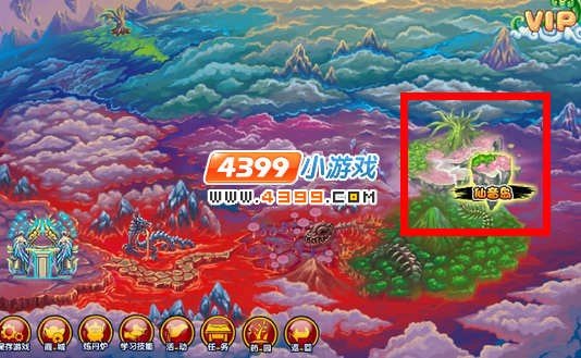 造梦西游3仙音岛在哪 怎么去