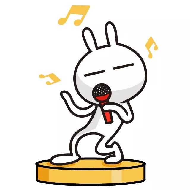 兔斯基静态表情图片