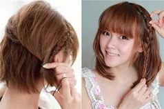 侧边编发怎么弄才好看？