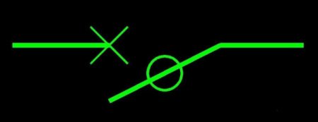 漏电断路器开关电气符号