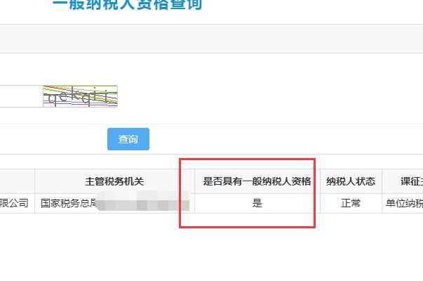 全国一般纳税人查询网