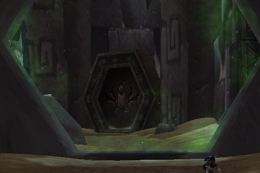 魔兽世界 安其拉废墟在哪