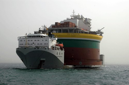 海军首艘半潜船入列 究竟是怎么回事