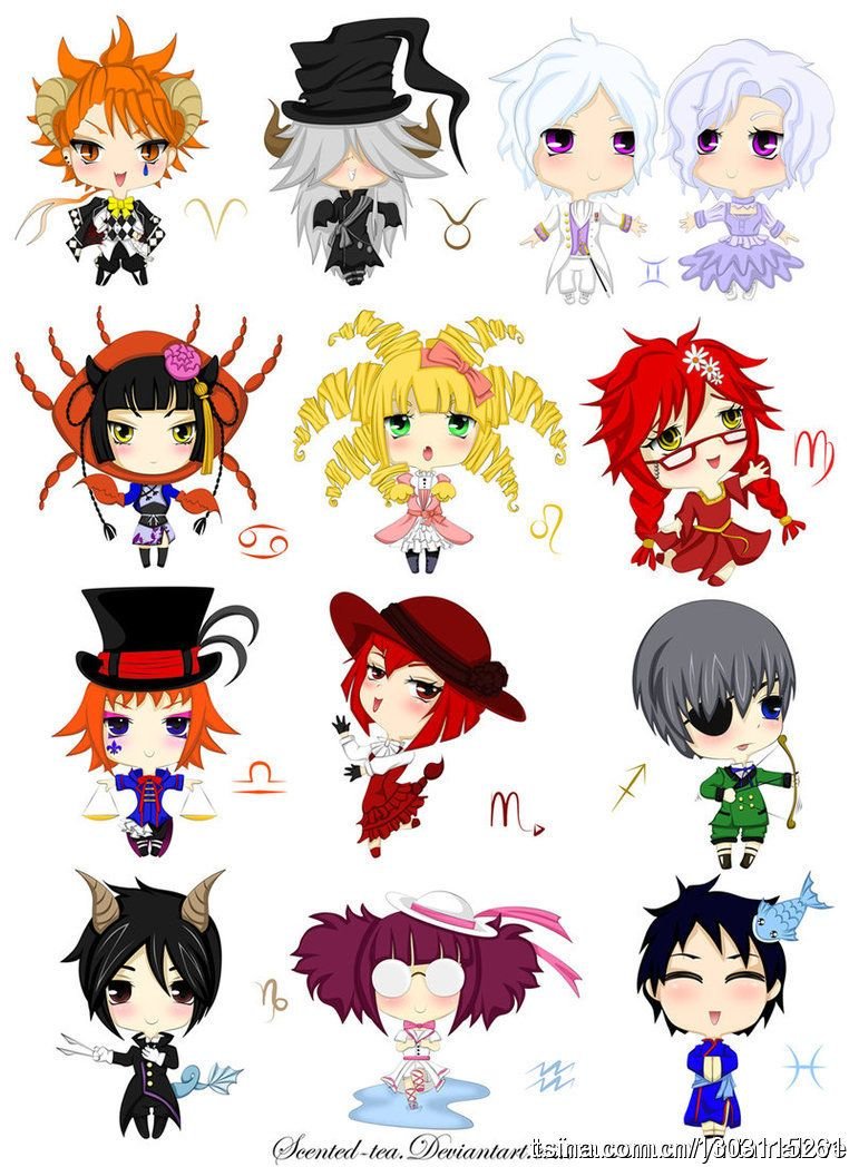 求Q版动漫人物萌图