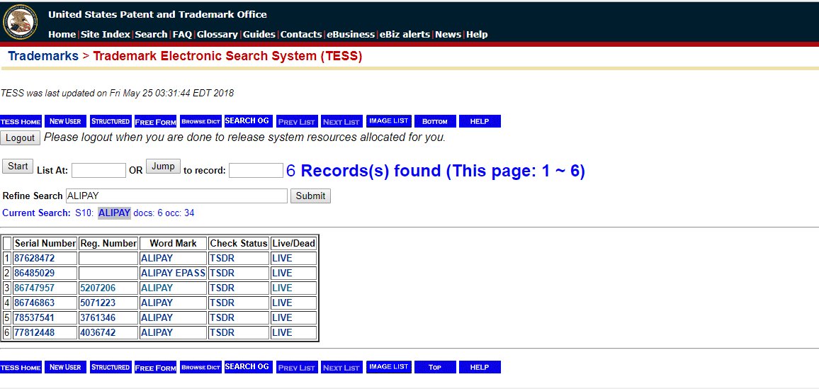 美国商标注册如何查询