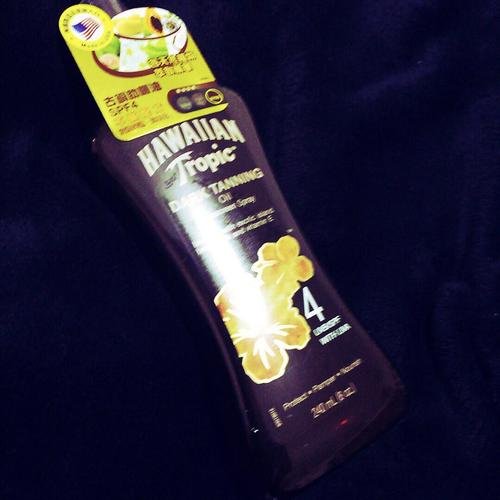 美黑的时候要涂美黑油，大家有推荐的美黑油吗？