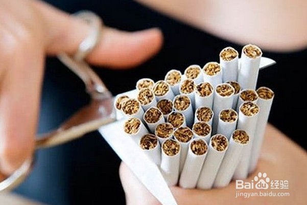 怎么让一个烟瘾很大的人戒烟。