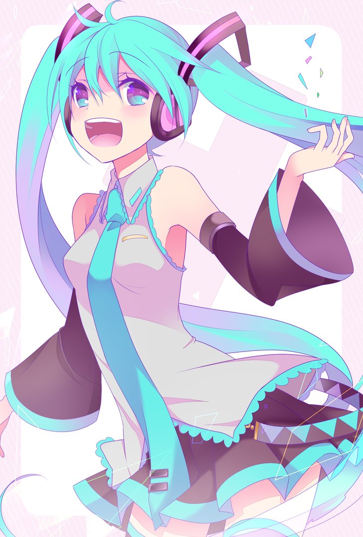 初音未来的高清大图！