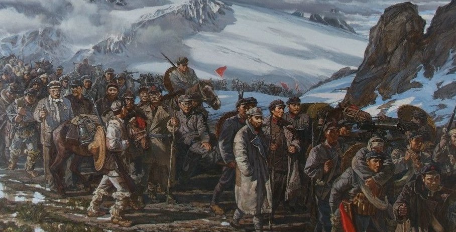 红军二万五千里长征路线图有关资料