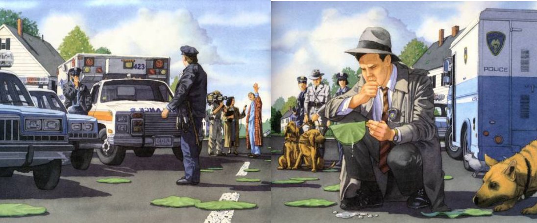 疯狂星期二绘本故事从头到尾全图