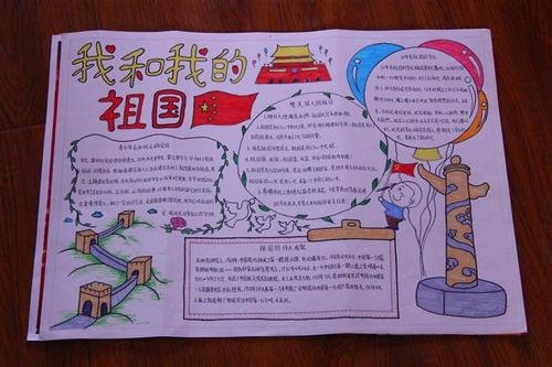 我和我的祖国的手抄报20字