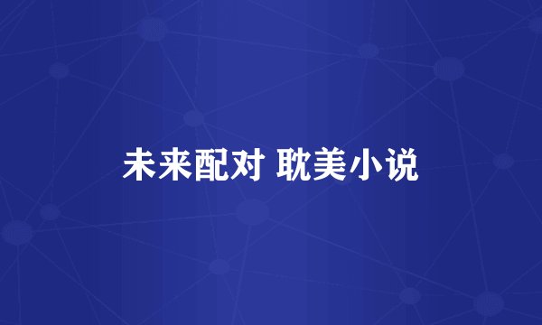 未来配对 耽美小说