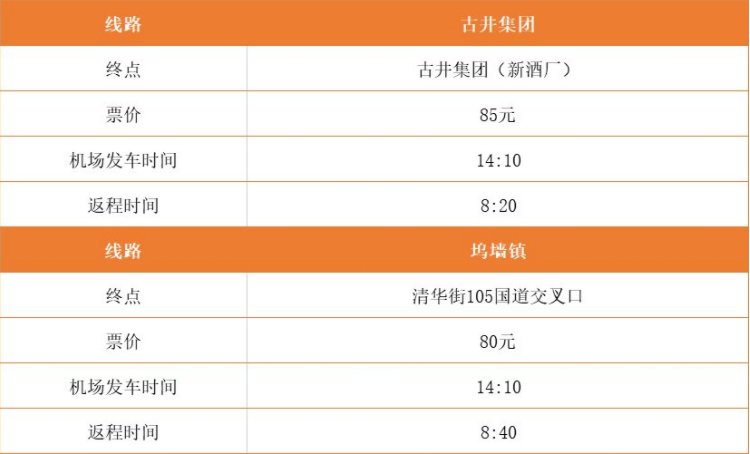 郑州新郑机场的机场大巴的时刻表