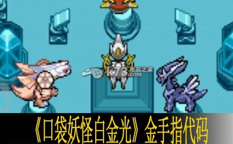 口袋妖怪白金光金手指代码是什么？