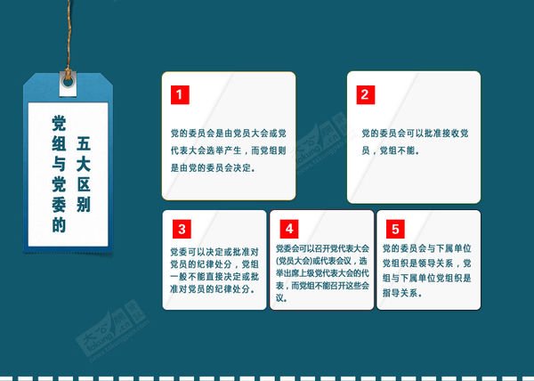 机关单位中的“党组”和“党委”有什么区别