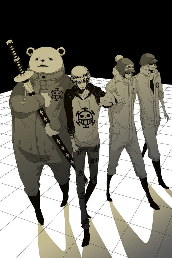 特拉法尔加罗霸气图，不要百度都搜都到的，要霸气的