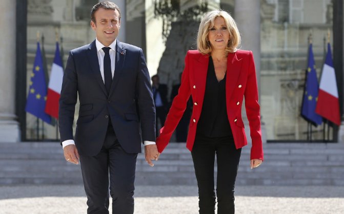 巴西总统嘲笑马克龙妻子，马克龙妻子大他24岁，是怎么相识的？