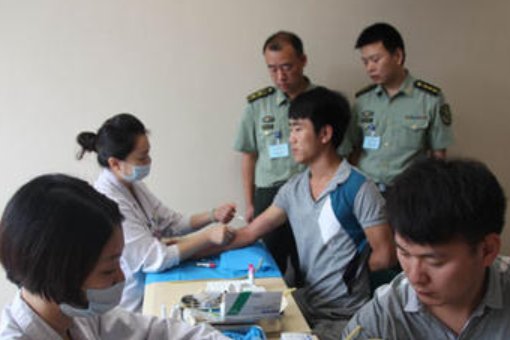 报考军事院校体检要求