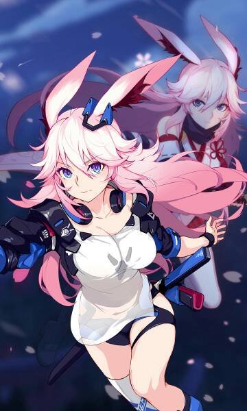 求以下几张八重樱壁纸的原图，向各位谢谢了