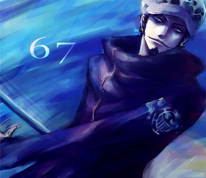 特拉法尔加罗霸气图，不要百度都搜都到的，要霸气的