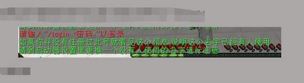 Minecraft 我的世界 服务器注册密码