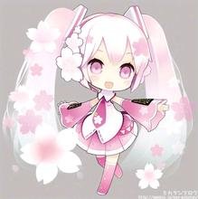 给我冰初音，樱初音，的图，