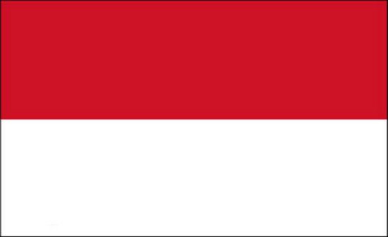 为什么印尼和摩纳哥的国旗一样