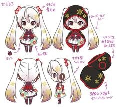 给我冰初音，樱初音，的图，