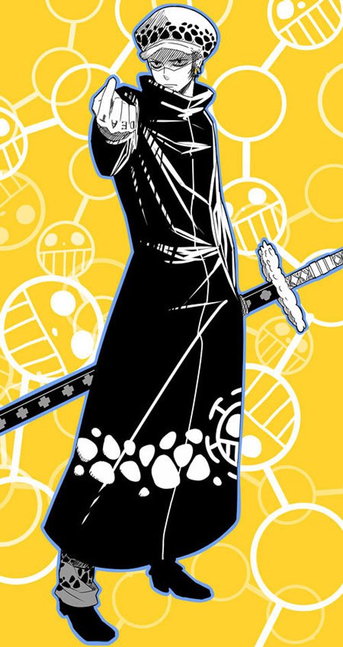 特拉法尔加罗霸气图，不要百度都搜都到的，要霸气的