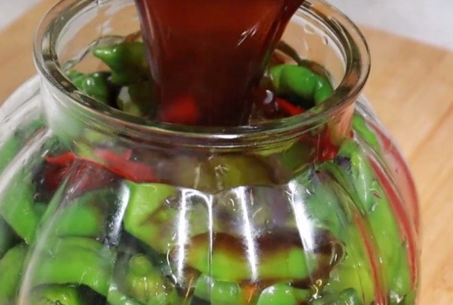 酱油泡辣椒的腌制方法
