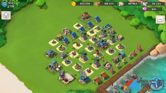 海岛奇兵13本防御阵型，（求高清图！）