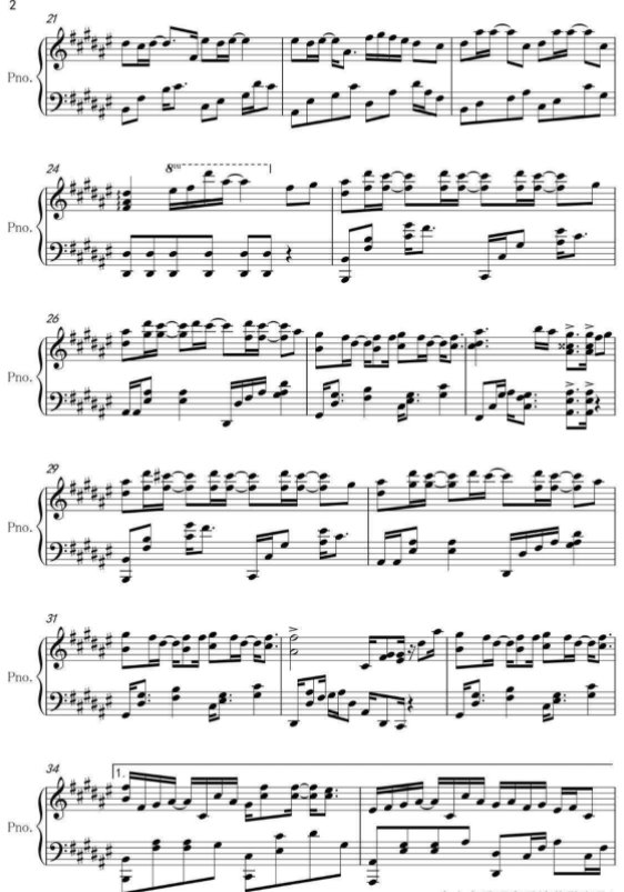 《起风了》钢琴谱简谱？